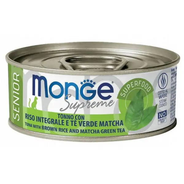 Monge Supreme Senior in salsa lattina da 80 gr