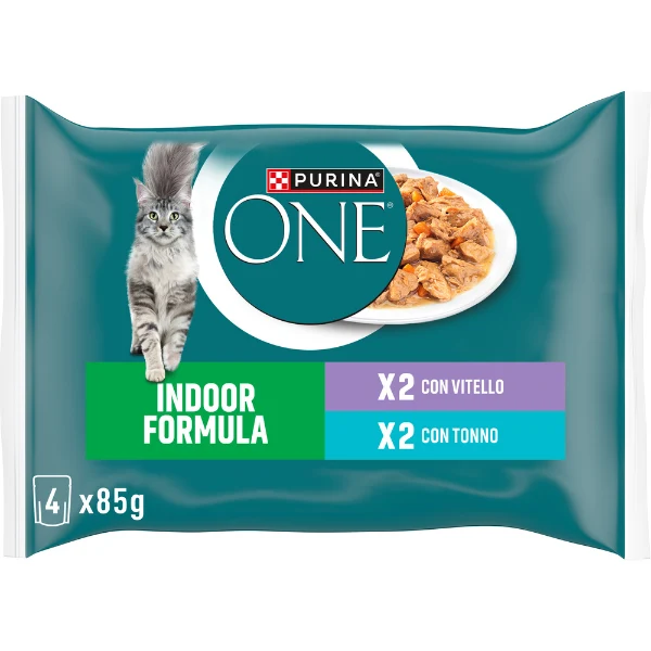 Purina One Cat Sterilised filettini in salsa multipack 4x85 gr