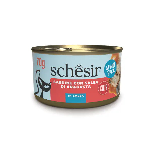 Schesir Sardine Filetti in salsa Cat Adult Grain Free 70 gr