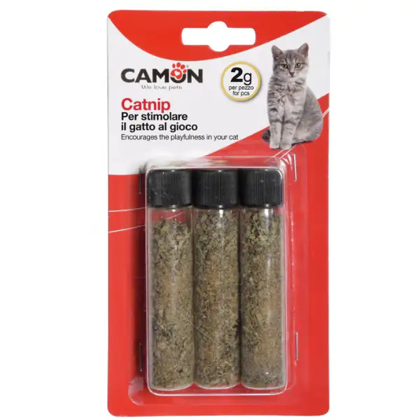 Topini con tasca per catnip Camon