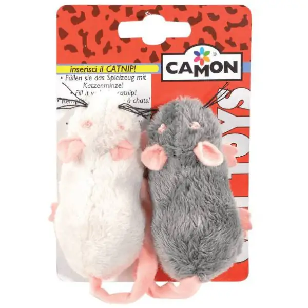 Topini con tasca per catnip Camon