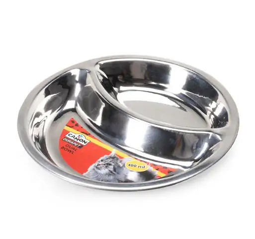 Ciotola in acciaio inossidabile Durapet Dual bowl Camon