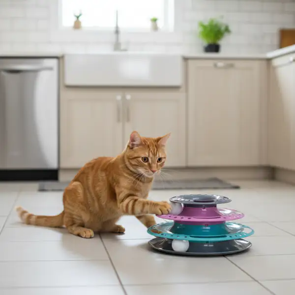 Gioco interattivo per gatti Catch the Balls Trixie