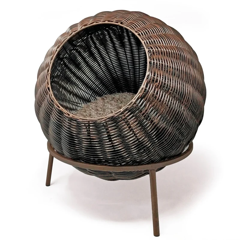 Cuccia Globe - Cuccia elegante in rattan