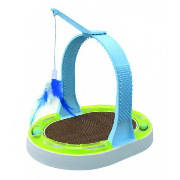 Gioco interattivo per gatti Tiragraffi 4 in 1 Imac
