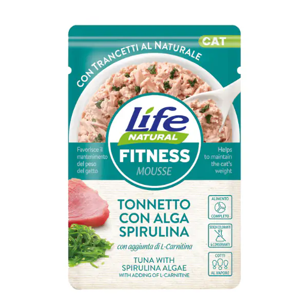 Life Cat Natural Fitness Bustine 70 gr