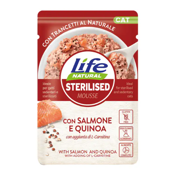 Life Cat Natural Sterilised Bustine 70 gr