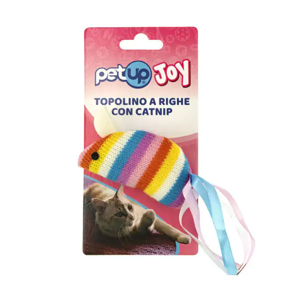 Gioco con erba gatta per gatti in tessuto PetUp Joy
