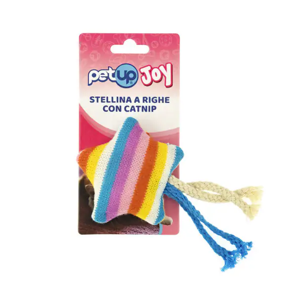 Gioco con erba gatta per gatti in tessuto PetUp Joy