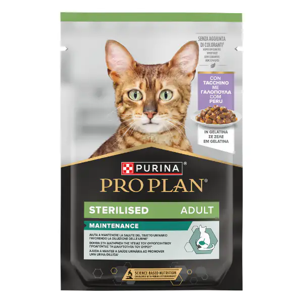 Purina Pro Plan Cat Adult Sterilised Maintenance Umido in gelatina 85 g