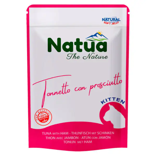 Natua Natural Cat Kitten in Jelly cottura al vapore 70 gr