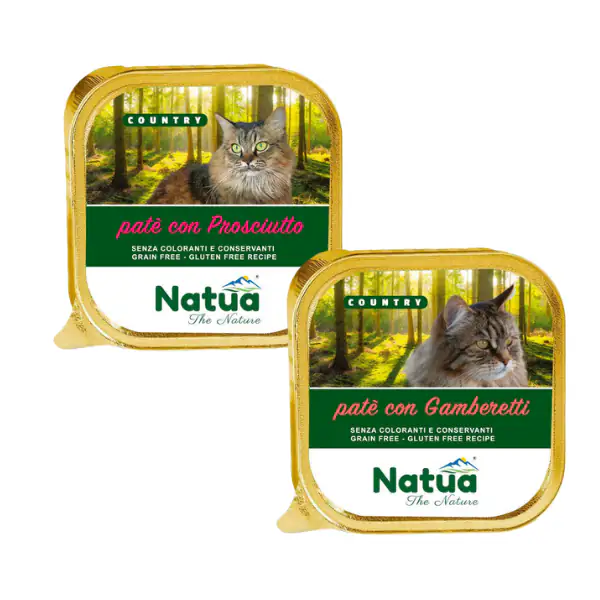 Natua Country Cat Adult Patè Grain Free 100 gr