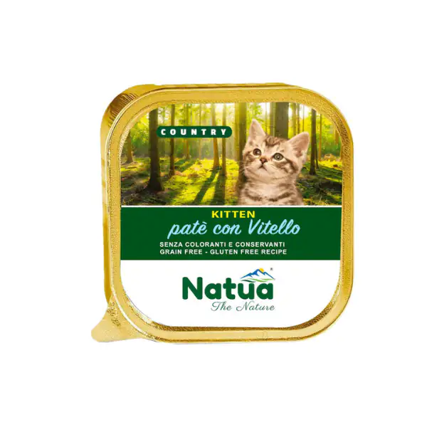 Natua Country Cat Kitten Patè Grain Free 100 gr