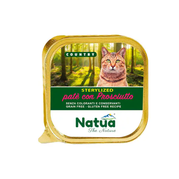 Natua Country Cat Adult Sterilised Patè Grain Free 100 gr