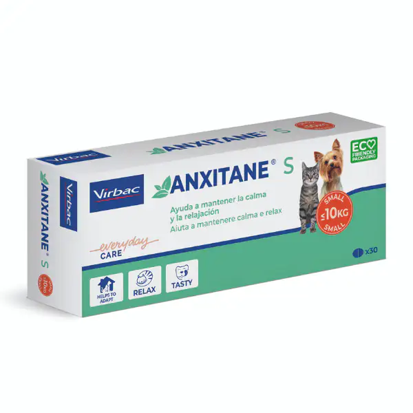 Virbac Anxitane per la Riduzione dello stress Compresse per cani e gatti