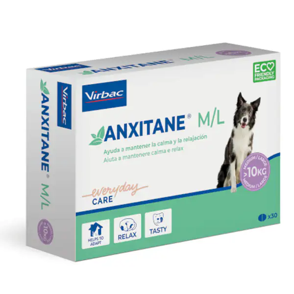 Virbac Anxitane per la Riduzione dello stress Compresse per cani e gatti