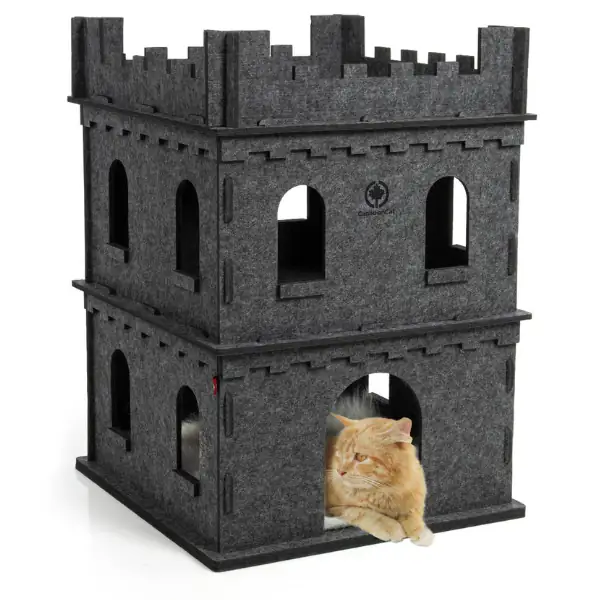 Castello in feltro cuccia per gatti CanadianCat