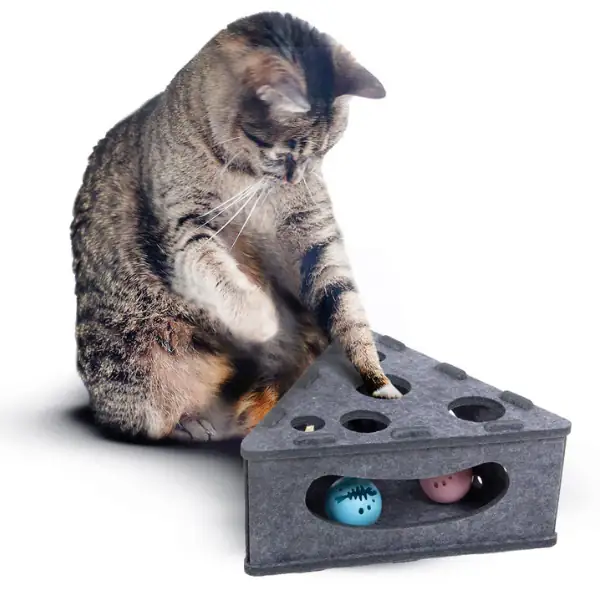 Gioco per gatti dall'intrattenimento prolungato in feltro CanadianCat