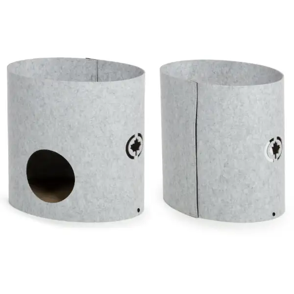 Cuccia a 2 piani con tiragraffi per gatti integrato Torre Owen CanadianCat