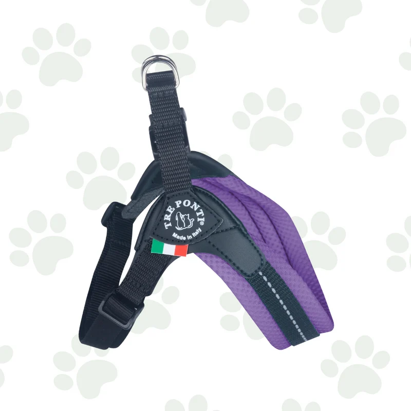 Easy Fit Pastel Mesh - pettorina con sottopancia regolabile per cani