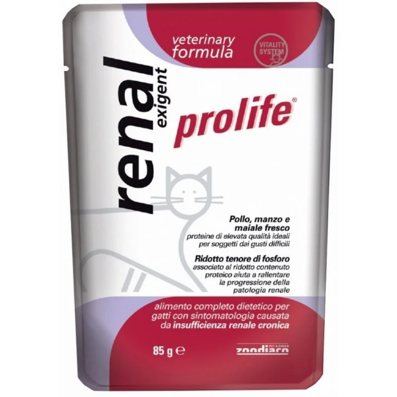 Prolife Veterinary Renal Exigent Cibo Umido Gatto 85g