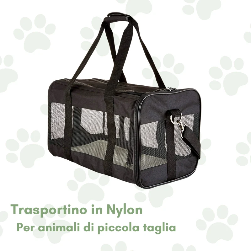 Trasportino in Nylon per animali di piccola taglia