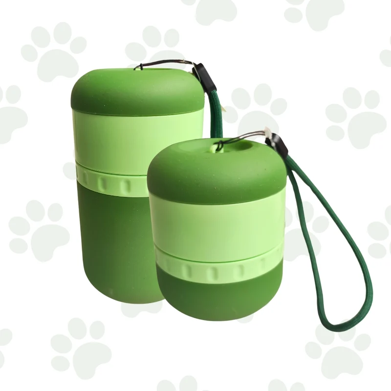 Borraccia in silicone per cane portatile