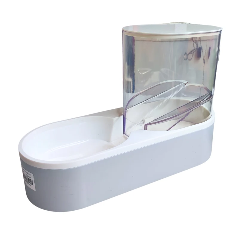 Dispenser automatico di crocchette per gatto