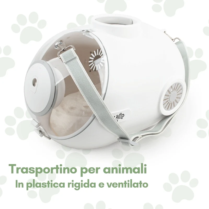 Trasportino per Animali in Plastica con Tracolla
