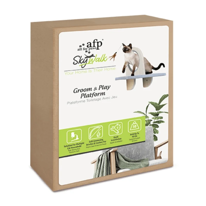 Piattaforma Appendibile in Legno per Gatti
