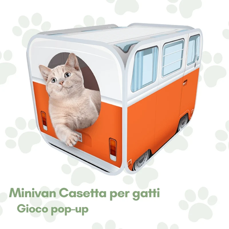 Minivan Casetta portatile per Gatti