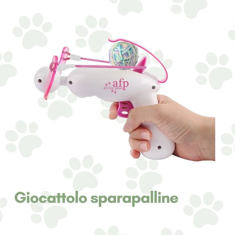 Giocattolo Sparapalline per Gatti