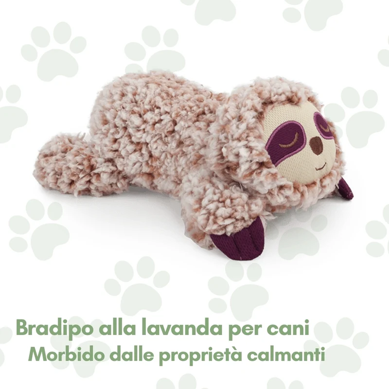 Peluche Bradipo alla Lavanda per Cani