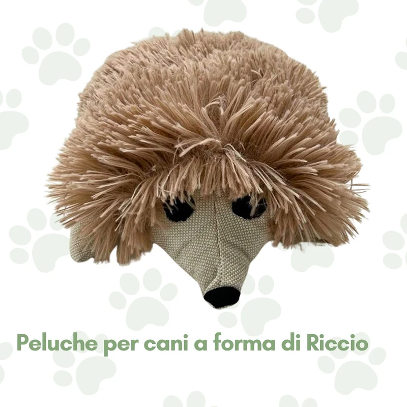 Peluche per Cani a forma di Riccio