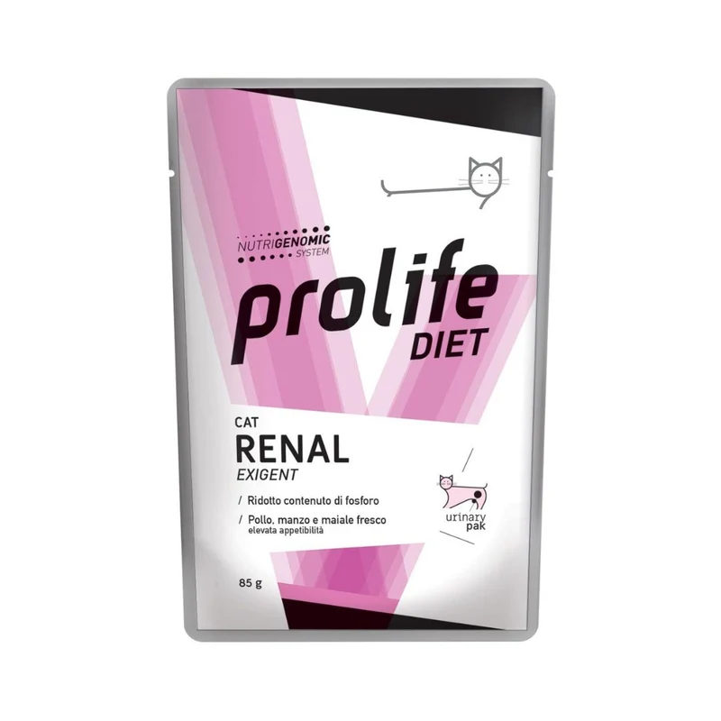 Prolife – Diet Renal Exigent cibo umido per gatti 85g