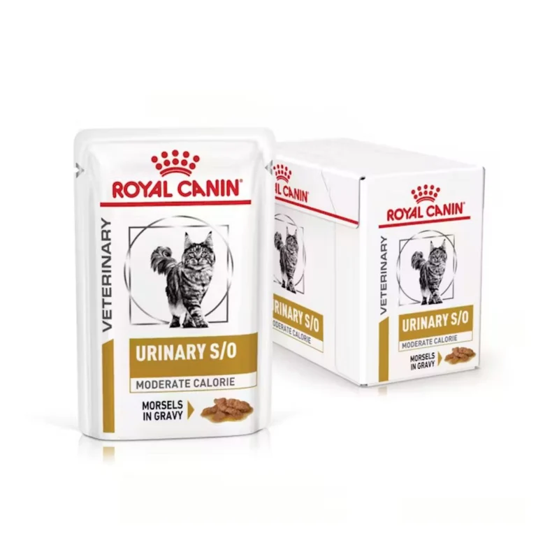 Royal Canin – Veterinary diet urinary s/o moderate calorie cibo umido gatti 12x85g