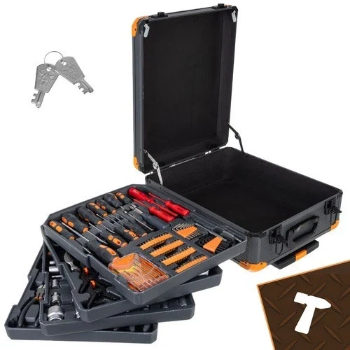 Set di utensili Bigstretch da 1000 pezzi, chiavi a bussola, punte in alluminio XXL
