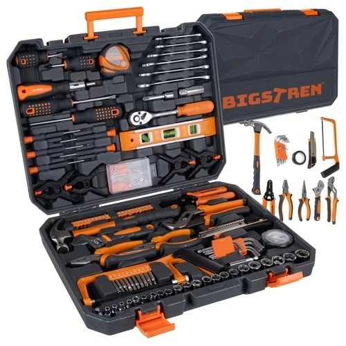 Set di utensili Bigstretch da 168 pezzi, valigetta, chiavi, punte