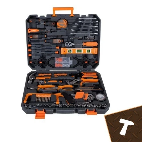 Set di utensili Bigstretch da 168 pezzi, valigetta, chiavi, punte