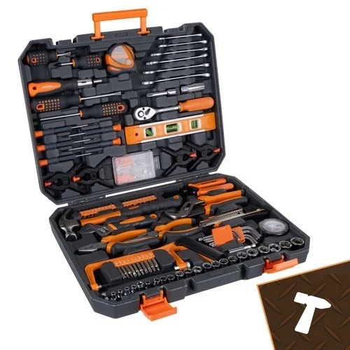 Set di utensili Bigstretch da 168 pezzi, valigetta, chiavi, punte