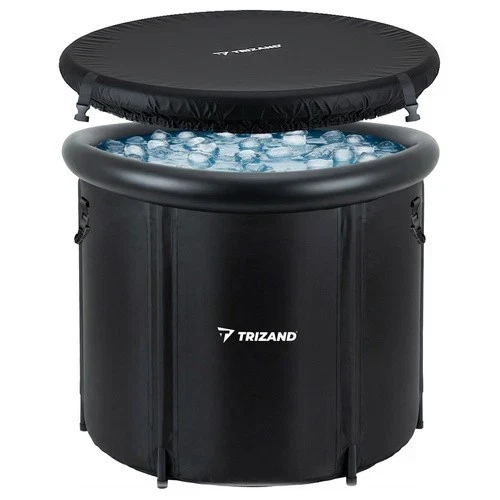 Vasca Bagno di Ghiaccio Lunga 90 cm Vasca per Immersione per Terapia 320 L
