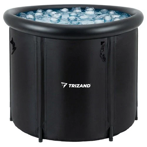 Vasca Bagno di Ghiaccio Lunga 90 cm Vasca per Immersione per Terapia 320 L