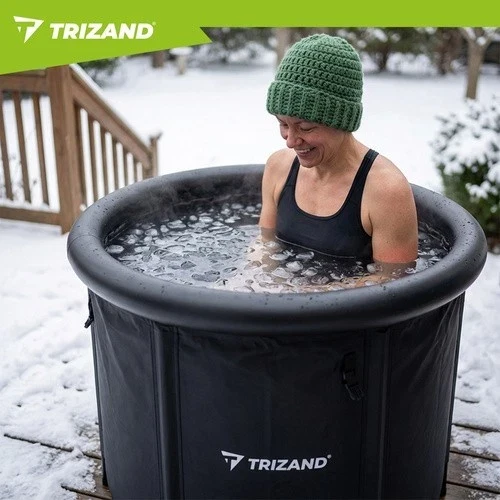 Vasca Bagno di Ghiaccio Lunga 90 cm Vasca per Immersione per Terapia 320 L