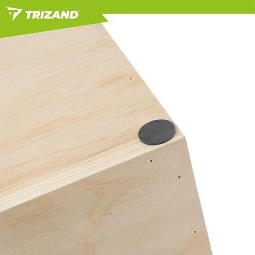 Tavola Inclinata Regolabile in Legno Pedana Fitness Stretching, Squat, Polpacci