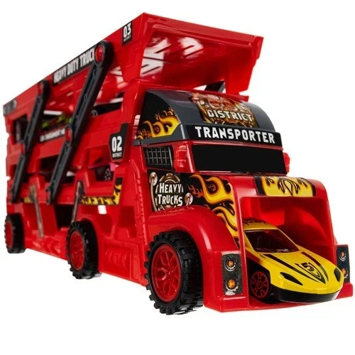 Camion grande bisarca bambini tir trasporto macchinine giocattolo+ lancio auto