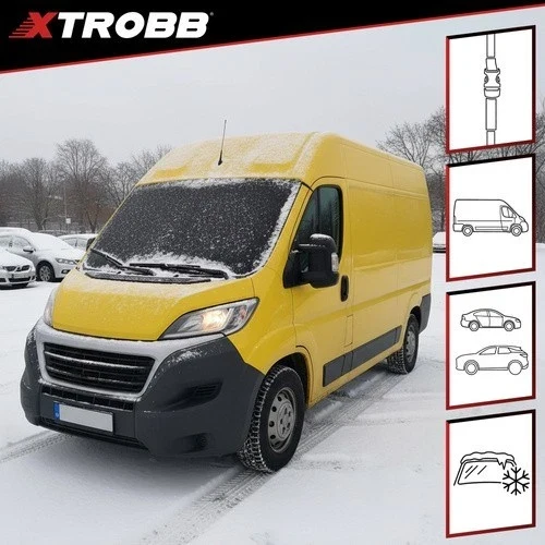 Tappetino antigelo per parabrezza, grande copertura per auto, autobus, furgone, suv