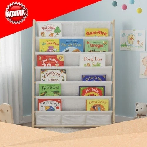 Ordine sicuro e indipendenza: uno scaffale che cresce con il tuo bambino