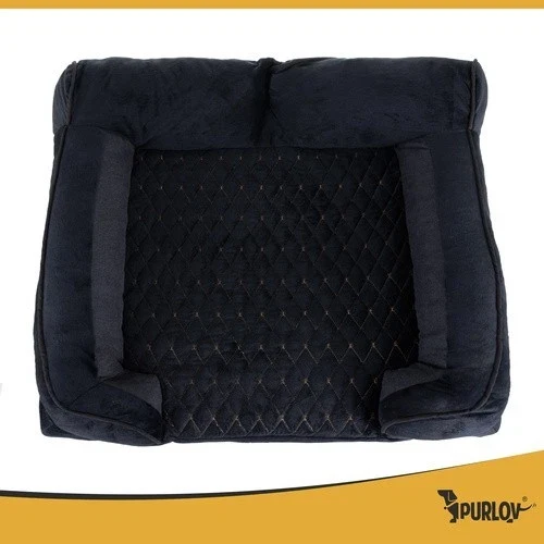Letto ortopedico Purlov 80x65 cm - schiuma, fodera con cerniera, fondo antiscivolo