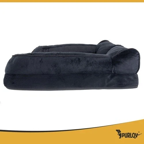 Letto ortopedico Purlov 80x65 cm - schiuma, fodera con cerniera, fondo antiscivolo