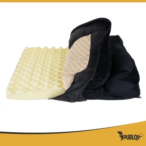 Letto ortopedico Purlov 80x65 cm - schiuma, fodera con cerniera, fondo antiscivolo
